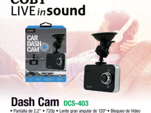 CAMARA COBY DCS-403 CAR DASH CAM