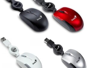 MOUSE GENIUS MICROTRAVELER USB SILVE