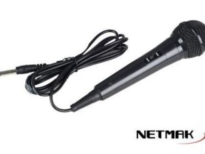 MICROFONO DE MANO - CABLEADO - KARAOKE - NM-MC7 - NETMAK