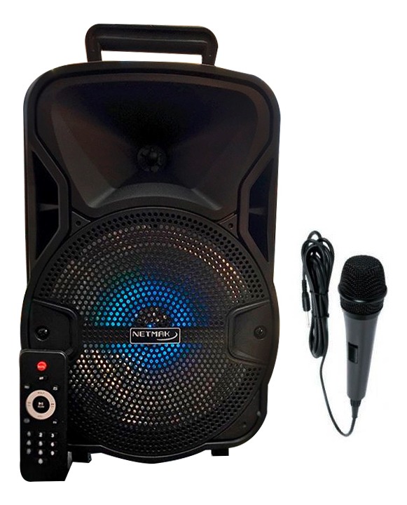 Parlante Karaoke con 2 Micrófonos Inalámbricos bluetooth 5,0 IMPORTADO