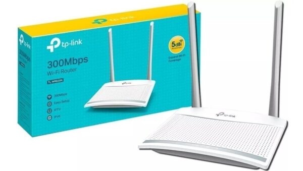 ROUTER WIFI - 300MBPS - 2 ANTENAS 5DBI FIJA - TL-WR820N - TP-LINK