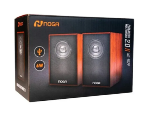 Mini Parlantes Multimedia Noga Ng 512 P 6w Notebook Usb