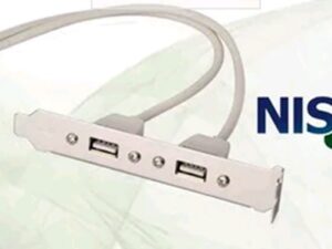 BRACKET - USB 2.0, 2P - NS-SLUSB - NISUTA