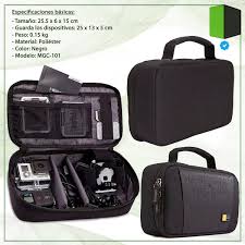 ESTUCHE P/CAMARA GOPRO CASELOGIC MGC-101 NEGRO