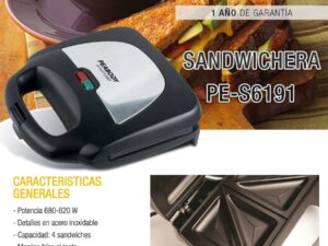 SANDWICHERA PEABODY PE-S6191