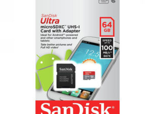 MICRO SD 64GB SANDISK ULTRA CLASE 10