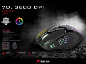 MOUSE GAMING GM-216 XTRIKE ME