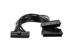 CABLE EXTENSION 2 FUENTES ATX A PC - 24 PINES - FUENTE ATX - NS-CAL24M - NISUTA