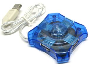 HUB USB 2.0 - 4 PUERTOS - 480MBPS - NS-UH0410 - NISUTA