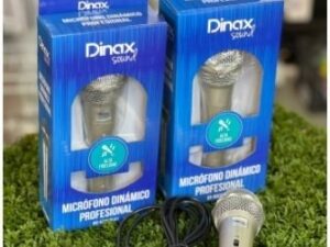 MICROFONO CON CABLE DINAX DX-MICDIN41 DINAMICO