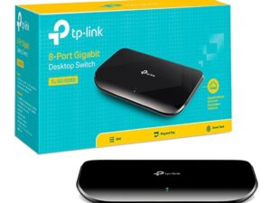 SWITCH - 10/100/1000 MBPS - 8 PUERTOS -TL-SG1008D-TP-LINK