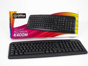 TECLADO USB MULTIMEDIA OFF-K400M OFFICE