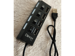 HUB USB ADAPTADOR DINAX DXHUB4P  4 PUERTOS