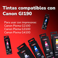 TINTA CANON INK CMPT GI190 MAGENTA G1110