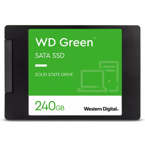 SSD 240GB WESTERN DIGITAL GREEN 2.5 SATA 545MB/S