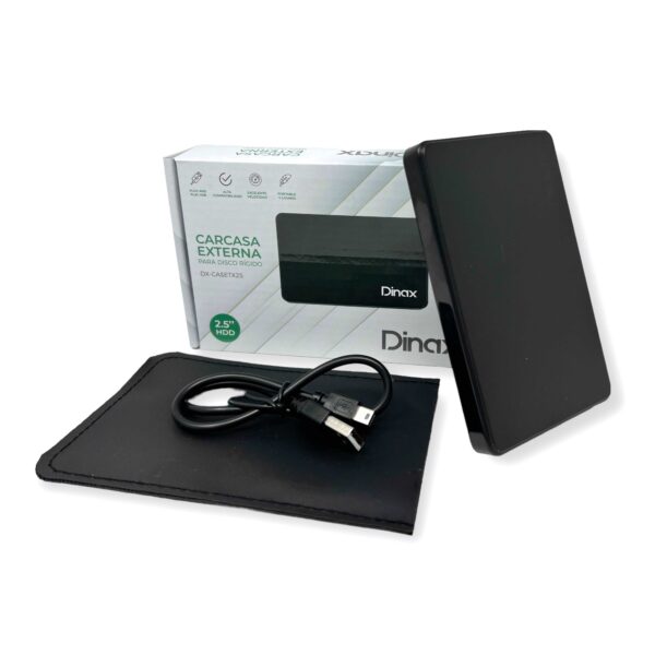 CARCASA CARRY EXTERNA P-DISC RIGIDO DINAX DX-CASETX25