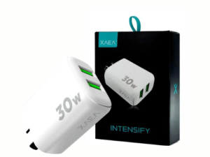 CARGADOR XAEA MOD600 INTENSIFY TIPO C 2USB 4.4A 30W