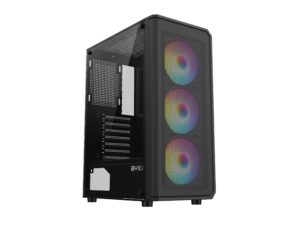 GAB SYX GAMER EQS10 BK BLACK ATX - 3 FAN ARGB