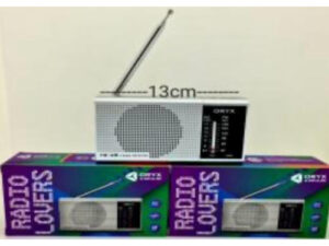 RADIO 2 BANDA AM FM A PILA ORYX OR-700