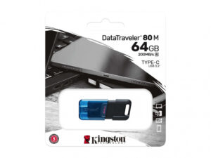 PEN DRIVE 64GB KINGSTON DT80M USB-C