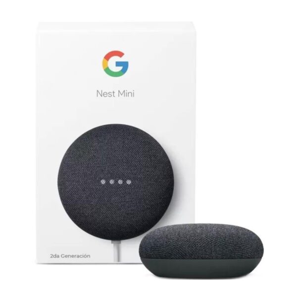 PARLANTE ASISTENTE NTELIGENTE GOOGLE NEST MINI 2DA GEN OK GOOGLE