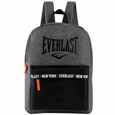 MOCHILA EVERLAST 15999 GRIS/NEGRO