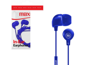 AURICULAR AZUL IN EAR CON CABLE MAXELL IN-BAX