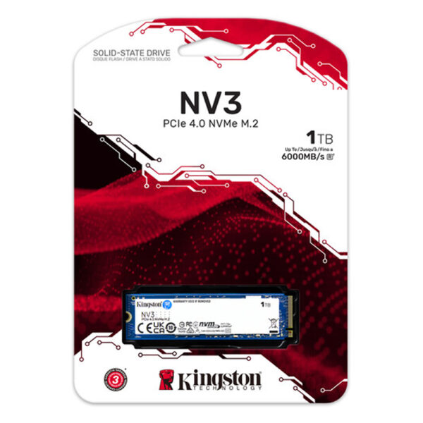 SSD M.2 NVME 1TB G4 KINGSTON NV3