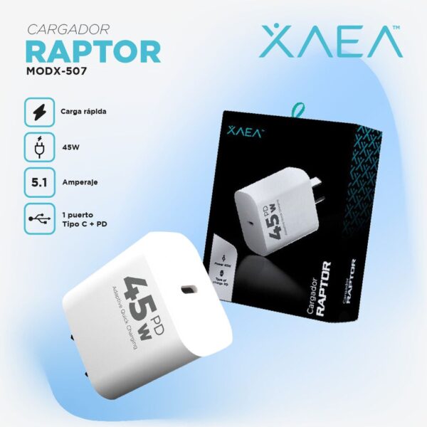 CABEZAL TIPO C 45W XAEA RAPTOR MOD507