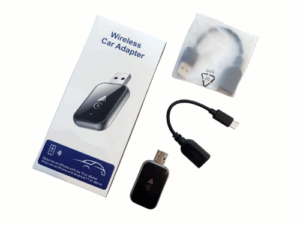 ADAPTADOR AUTO CARPLAY WIREL IOS. ANDR.