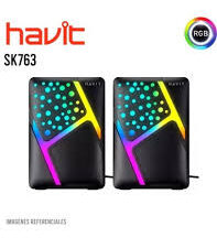 PARLANTE DE PC USB + 3.5 HAVIT SK763 RGB