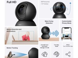 CAMARA IP CLOUD TP-LINK TAPO C201 FULL HD 1080P