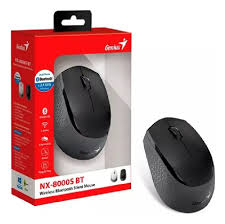 MOUSE GENIUS NX-8008S BLACK WIRELESS SILENCIOSO