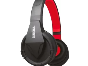 AURICULAR VINCHA BT FREE SOUND BT200 NEGRO Y ROJO