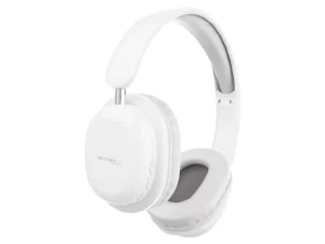 AURICULAR NETMAK INALAMBRICO VINCHA VOLT 5H APROX NM-VOLT-W BLANCO