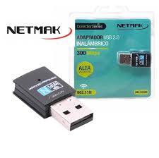 ADAPTADOR USB WIFI NETMAK NM-CS300 300MPS