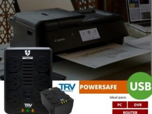 ESTABILIZADOR TRV POWERSAFE 1I RJ-45 PORT