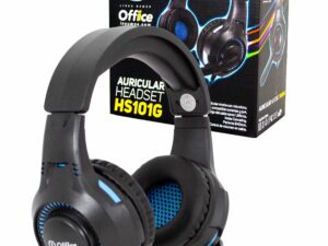 AURICULAR VINCHA PLUG 3.5 GAMER OFFICE OFF-HS101G 1 PLUG 3.5