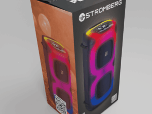 PARLANTE STROMBERG VIBE 2X8 BT/AUX 80W RMS