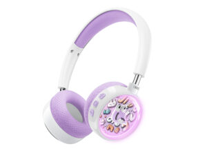 AURICULAR VINCHA BLUETOOTH XO-BE57 PURPLE COLORFUL ELF KIDS WIRELESS HEADPHONES