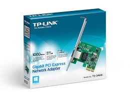 PLACA DE RED PCI-E 10/100/1000 MBPS - RJ-45 RTL8168B - TG-3468 - TP-LINK