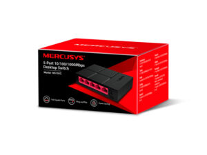 SWITCH 5P MERCUSYS MS105G 10/100/1000 DESKTOP