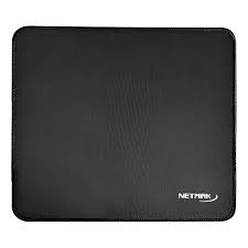 PAD MOUSE CON LATERALES BORDADOS NEGRO NETMAK NM-PAD1
