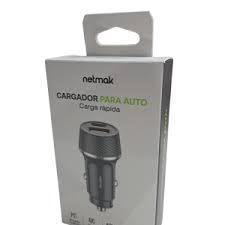 CARGADOR DE AUTO TIPO C 30W MAS US NETMAK NM-UCC12