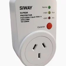 Protector De Tensi?n Enchufable Besta Alta Y Baja 2200w Blanco