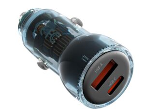 CARGADOR PARA AUTO DUAL USB XO-CC60 AZUL