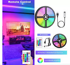 TIRA LED RGB PARA TV USB 3MTS