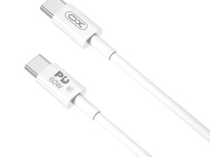 CABLE TIPO C A TIPO C 1.0 MTS XO-NB-Q190A 60W BLANCO