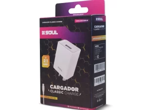 CARGADOR CLASSIC USB X1 MICRO USB SOUL