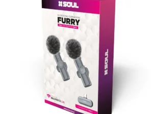 MICROFONO SOUL CORBATERO FURRY INALAMBRICO X2 TYPE-C MIC'FCT2